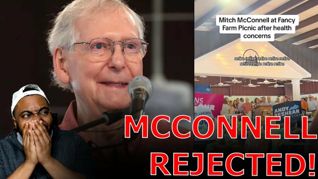 Mitch McConnell BOOED ON STAGE And Told To RETIRE By Kentucky Voters ...