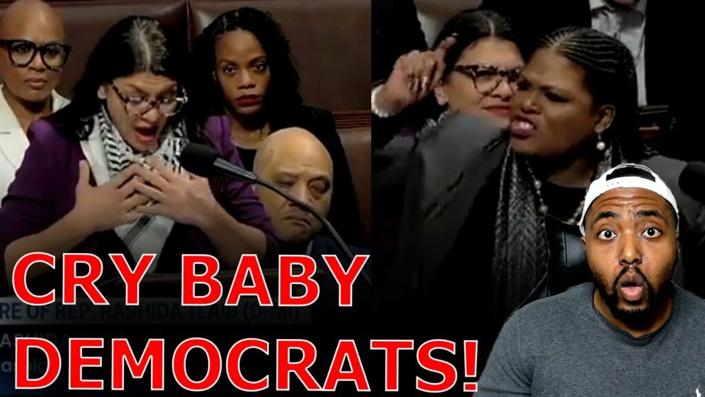 WOKE Democrats BREAK DOWN IN TEARS In Congress Over NEW Resolution To PUNISH Rashida Tlaib!