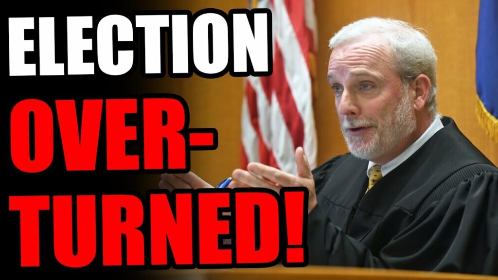 Judge OVERTURNS election results! Democrats charged with FRAUD!!!