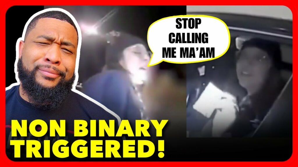 Non Binary DUI Driver FREAKS OUT When She’s MISGENDERED By COP!