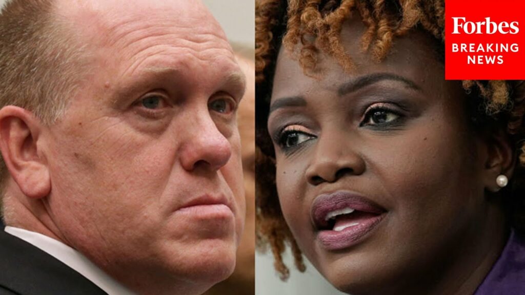 That’s A Bunch Of Bulls—!’: Tom Homan Rips Karine Jean-Pierre At Major GOP Event