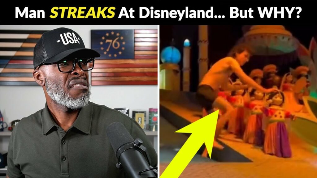 Man STREAKS At Disneyland In Front Of SHOCKED Parents… But Why?