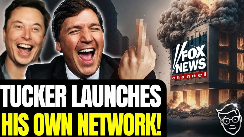 Tucker Officially Launches NEW Company to TAKE OUT Fox News | BREAKS Internet