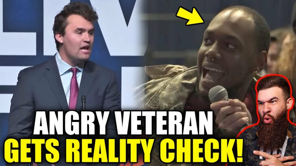 THIS GOT HEATED! CHARLIE KIRK EXPOSES ANGRY WOKE VETERAN AND THIS HAPPENED…