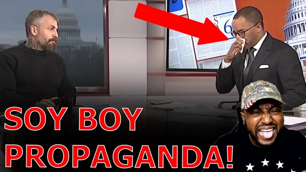 MSNBC Soy Boy Anchor BREAKS DOWN IN TEARS Over Jan 6 As Americans REJECT Liberal Media Narrative!