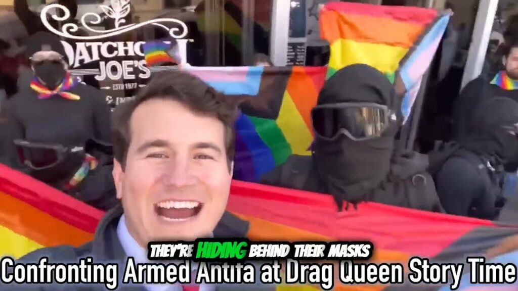 LMAO: Alex Stein TROLLS ANTIFA at ‘Drag Queen Story Hour’