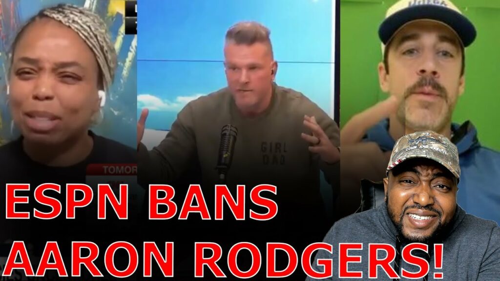 WOKE ESPN BANS Aaron Rodgers After Liberal Media MELT DOWN Over Jimmy Kimmel Epstein List FUED!