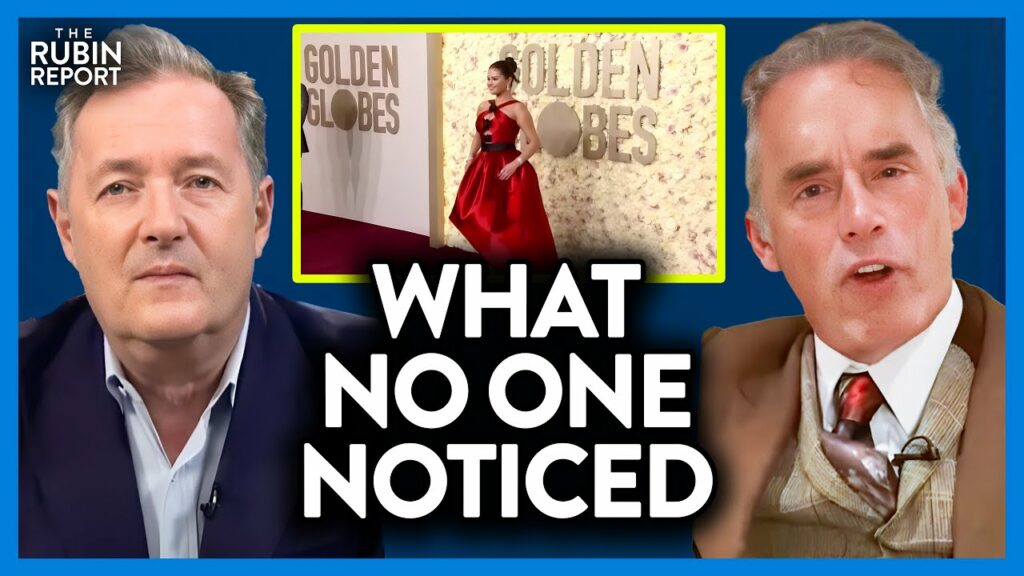 Jordan Peterson & Piers Morgan Notice Something About the Golden Globes No One Noticed