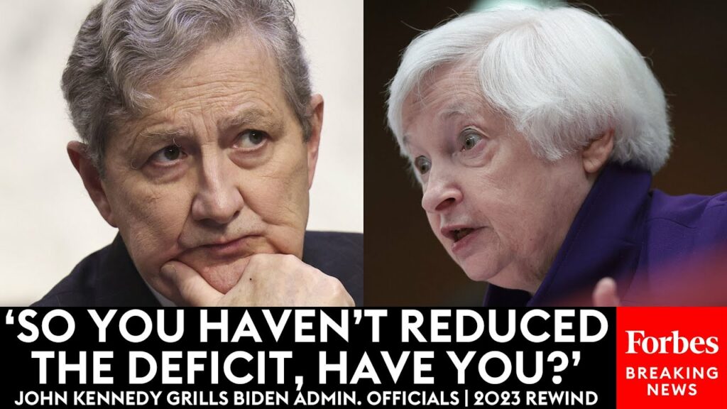 MUST WATCH: John Kennedy Grills Yellen, Garland, Wray, & More Top Government Officials | 2023 Rewind