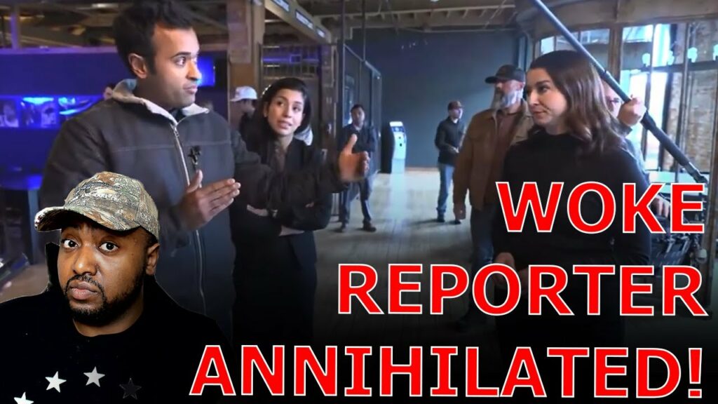 Vivek Ramaswamy GOES OFF On WOKE Washington Post Reporter Confronting Him Over White Supremacy!