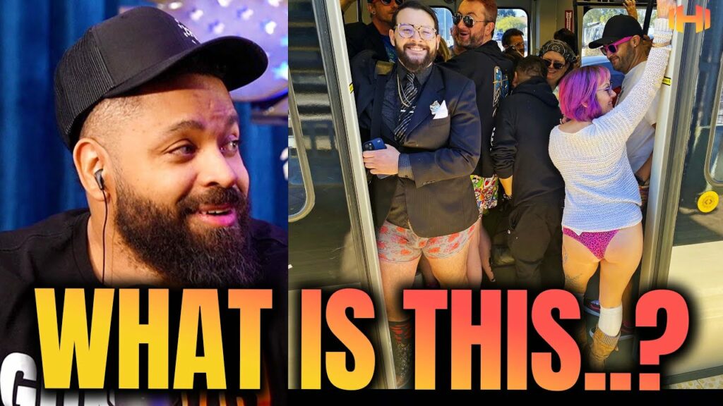 Why Are People Wearing Underwear on Public Transportation in This Democrat City?