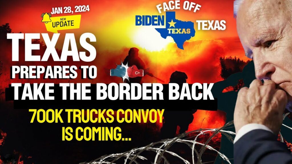 JUST NOW: TAKE THE BORDER BACK | 700K TRUCKS BORDER CONVOY IS COMING TO TAKE THE BORDER BACK 2024