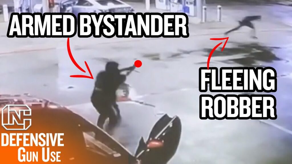 Armed Bystander Shoots Fleeing Gas Station Robber In Texas Was It Justified?