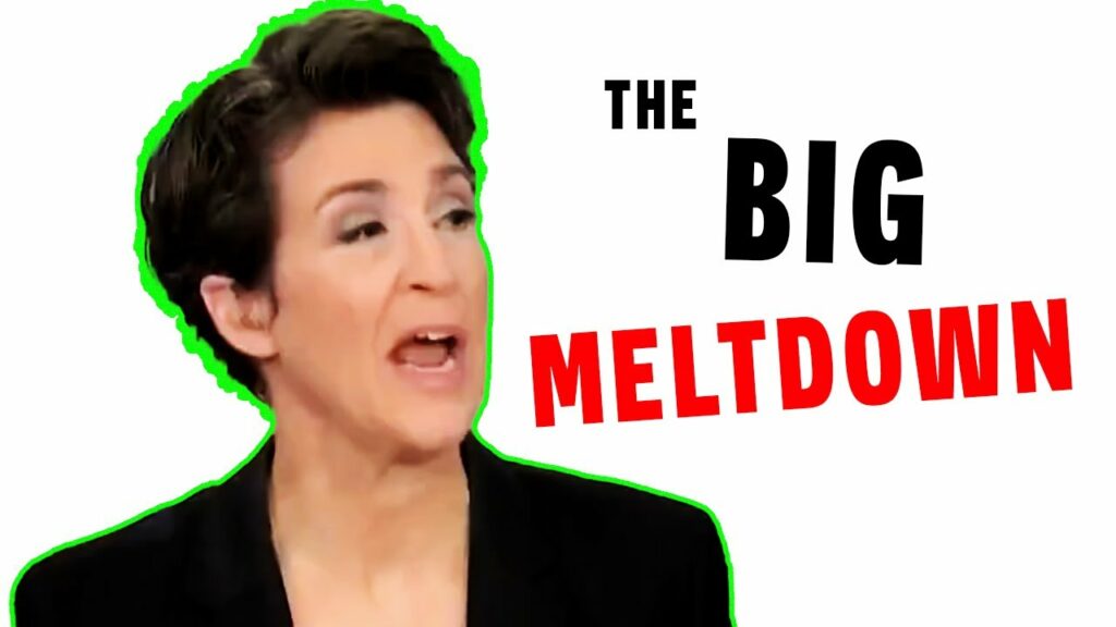 MSNBC Host Rachel Maddow Has MELTDOWN After Biden Glitch