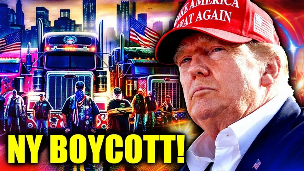 New York Trucker Boycott Gaining Momentum – More Drivers Join! Trump Shows Support