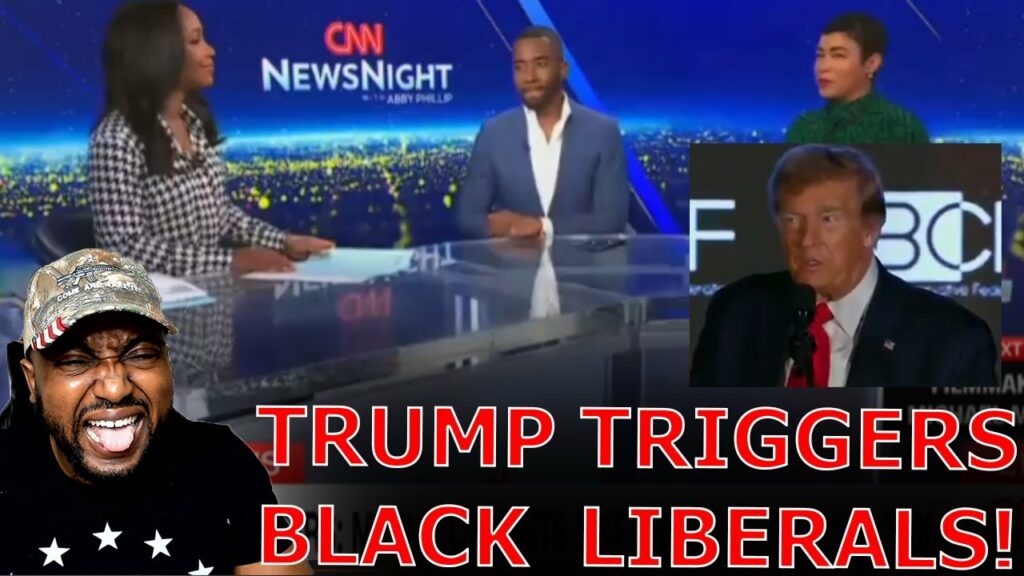 CNN Black Liberal Panel TRIGGERED Over Trump Calling Joe Biden Racist At Black Conservative Speech