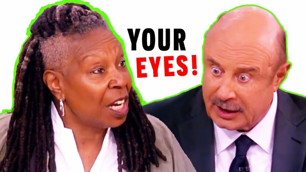 Dr. Phil BULDGES EYES on stage at Whoopi, nobody expected this…