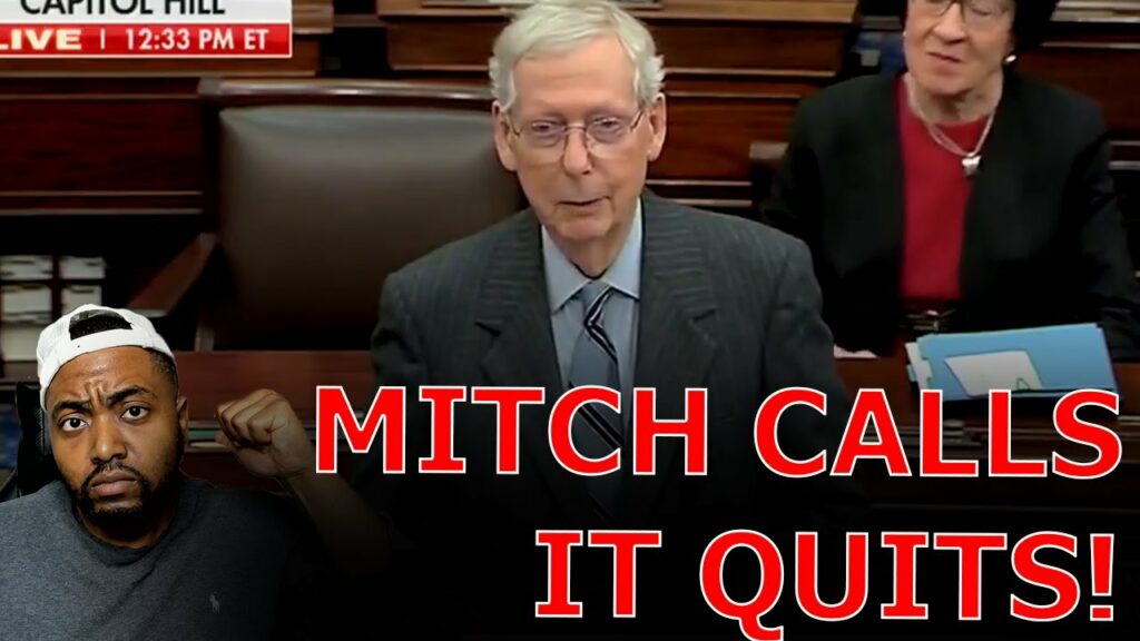 Mitch McConnell QUITS AND FOLDS To TRUMP After Conservative REVOLT Against Ukraine Funding!