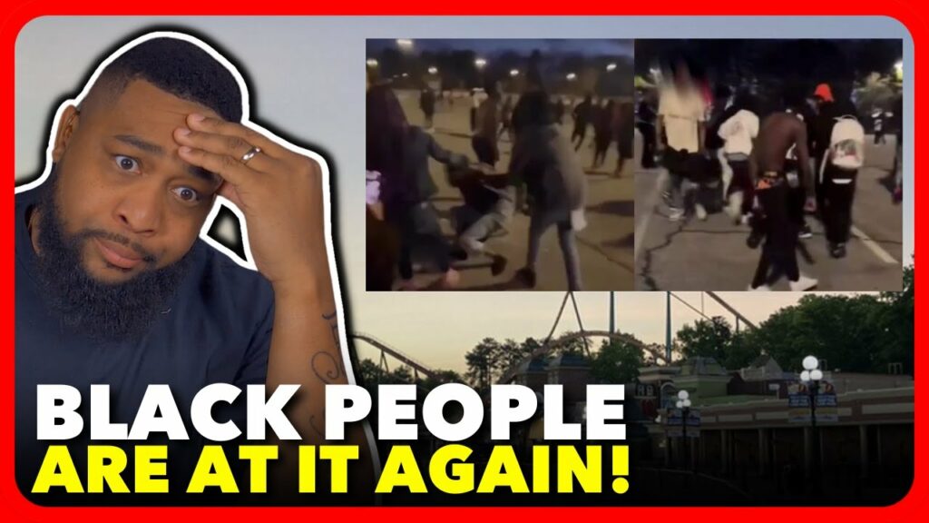 Black Teens DESTROY Six Flags Atlanta On Opening Day With SHOOTOUT!