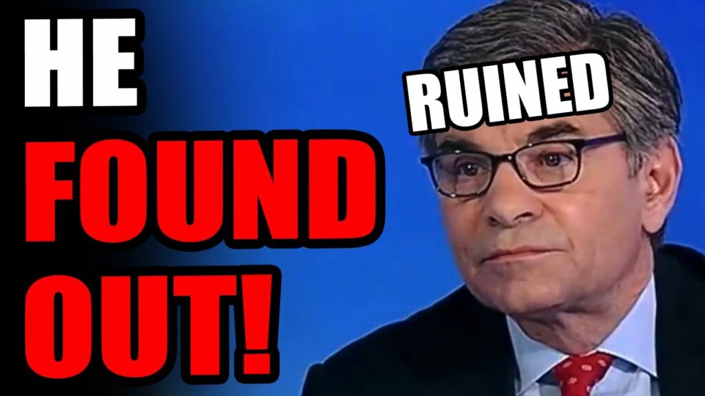 George Stephanopoulos just BLEW his cover!!