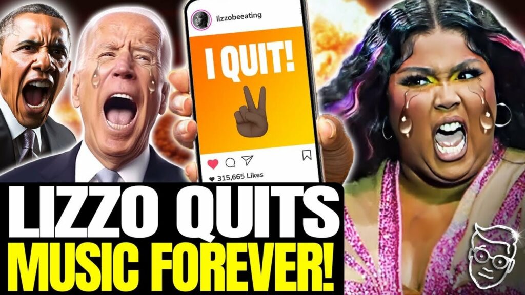 BREAKING: Lizzo QUITS Music FOREVER After Performing For Joe Biden: I QUIT! Didnt Sign Up For THIS