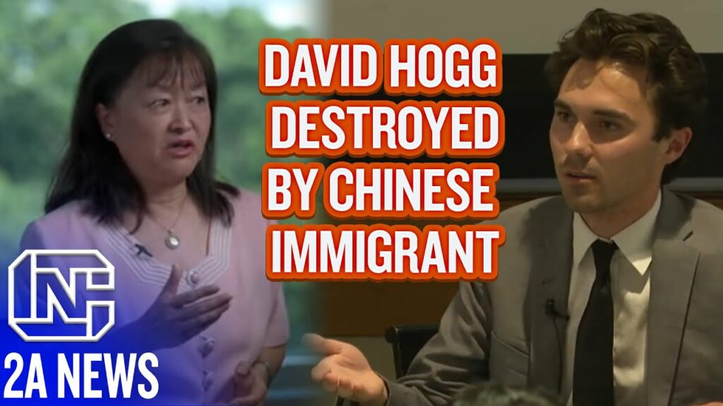 David Hogg Gets Destroyed By Chinese Immigrant On Gun Control