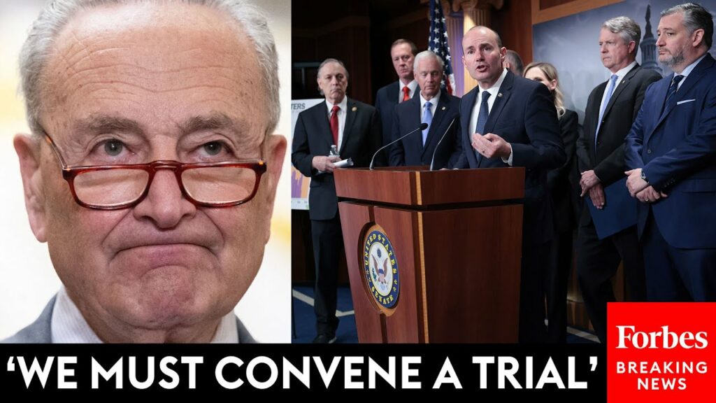 BREAKING NEWS: Senate & House Republicans Assail Schumer, Dems Over Response To Mayorkas Impeachment