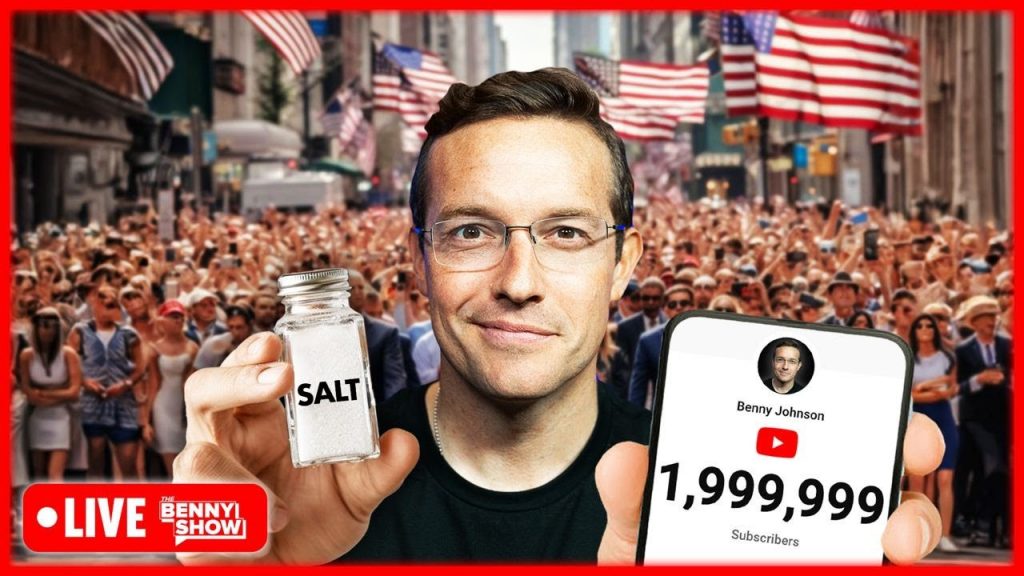 THE SALT MUST FLOW! Come Celebrate 2 MILLION Subscribers LIVE With Us on YouTube   GET IN HERE