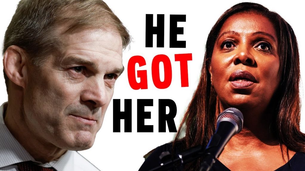 Letitia James THREATENED With Subpoena By Jim Jordan In Trump Trial