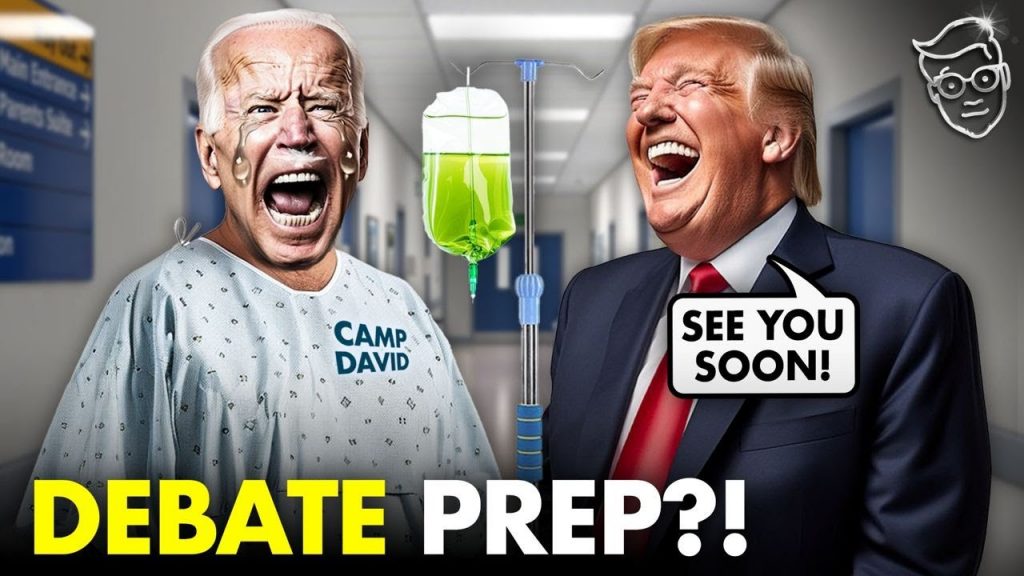 Biden Goes into HIDING! ‘Debate Prep’ for a WEEK, Dems Declare ‘Its Over’ | Trump DEMANDS Drug Test