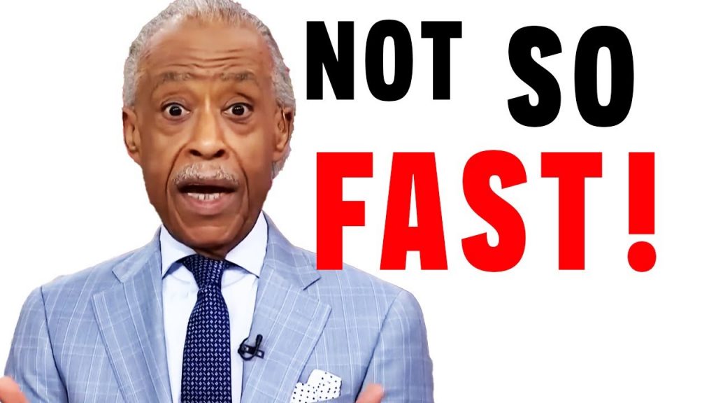 Rev Al Sharpton Ends MSNBC With Trump Statement