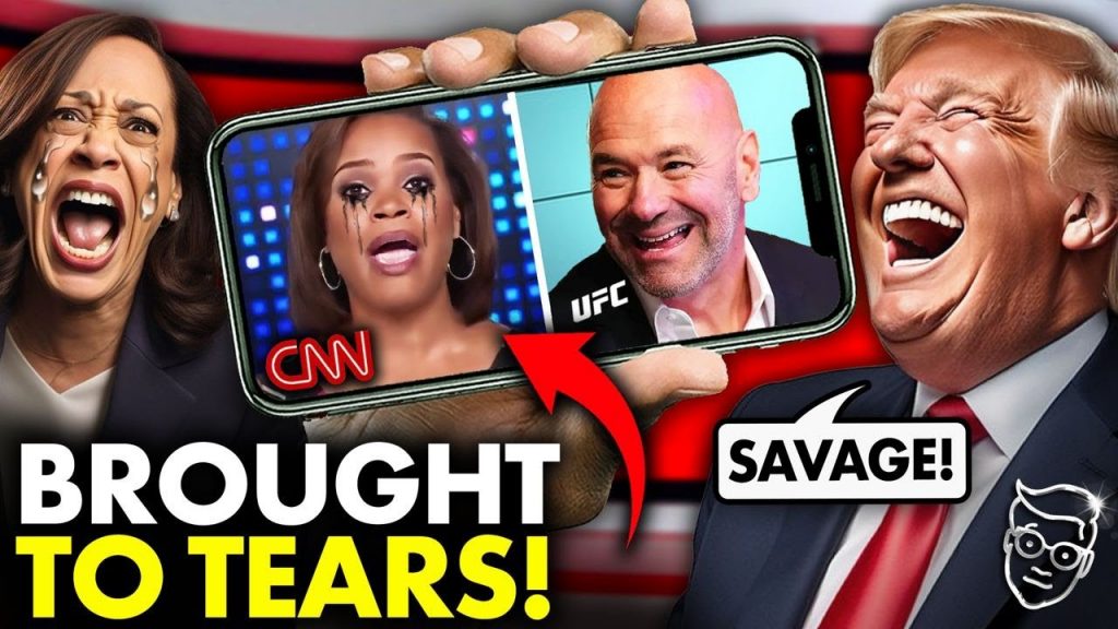 CNN Has On-Air PANIC ATTACK As UFC’s Dana White Goes BEAST MODE On Kamala | ‘She is NOT Fit’