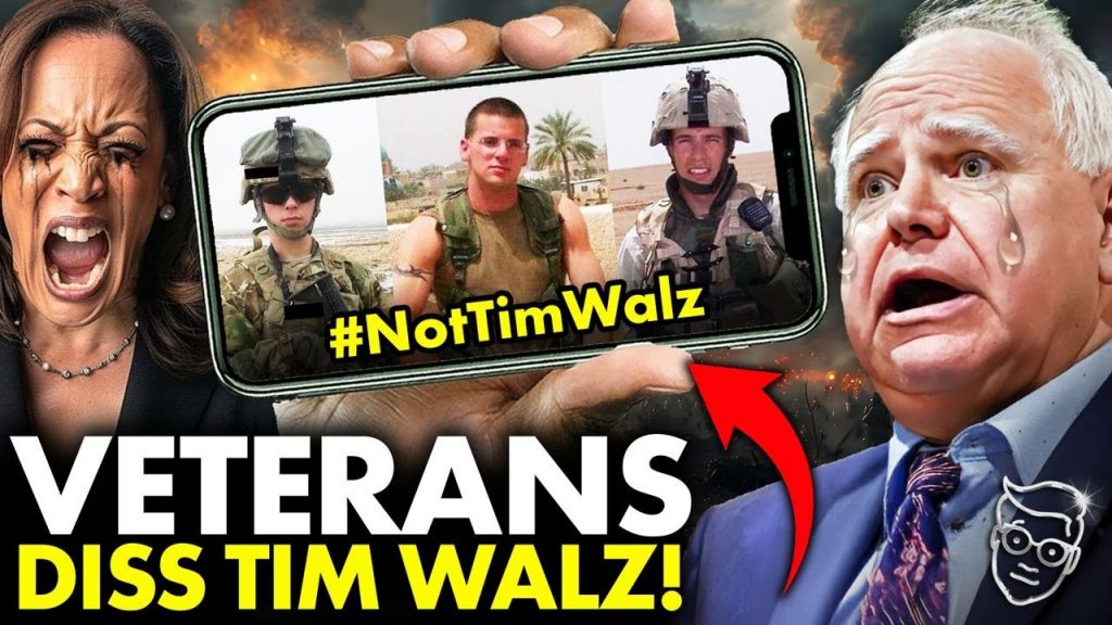 War Veterans DESTROY Tim Walz in Number One Viral Trend On Earth: ‘This Is Me NOT Being Tim Walz’