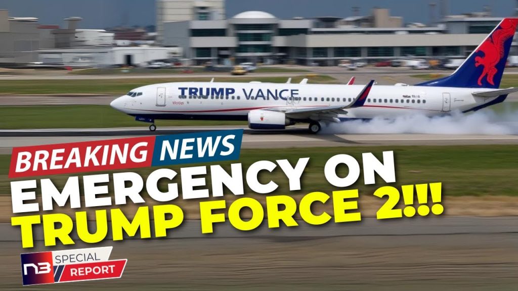 BREAKING: Trump Force Two Emergency! Vance’s Miraculous Escape!