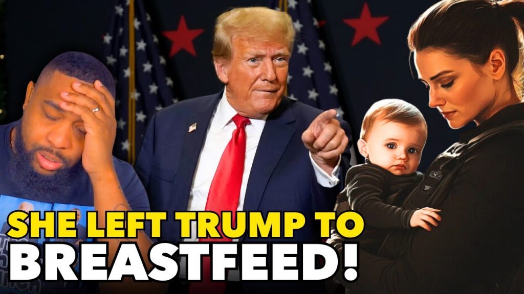 FEMALE Secret Service Agent ABANDONS Trump To Breast Feed Baby