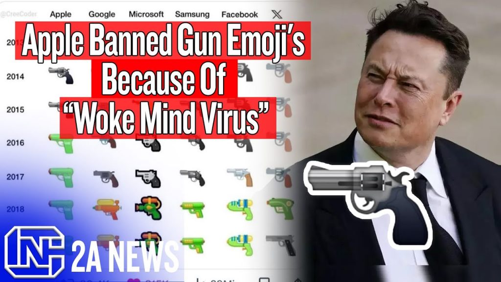 Elon Musk Calls Out Apple For Banning Gun Emoji’s Because Of Woke Mind Virus