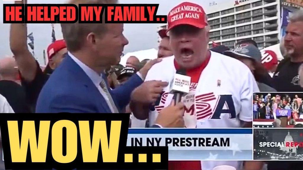 Man At Trump Rally Shares Jaw-Dropping Story About Trump’s Father