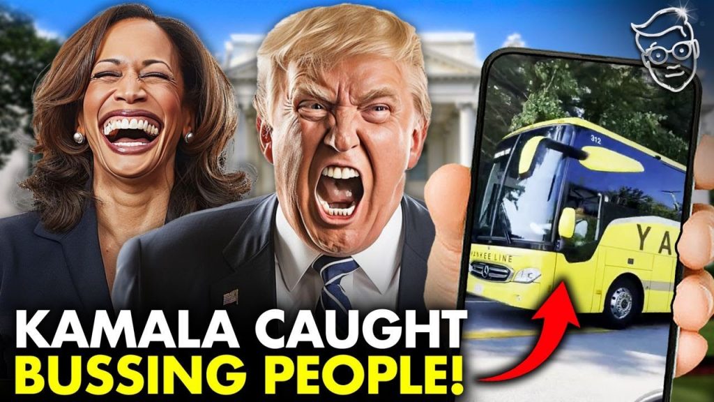 EXPOSED: Kamala Campaign Exposed For BUSSNG FAKE ‘Supporters’ Into Rally From ‘Out of State’ | PAID?