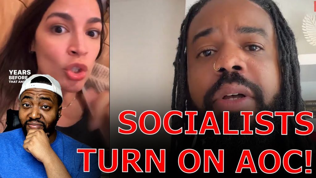 Socialists DESTROY AOC After She LASHES OUT IN PANIC Against Them REFUSING To Vote For Kamala Harris