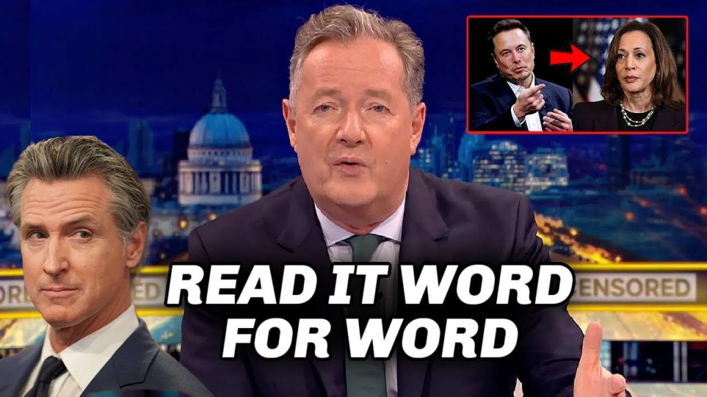 Watch Piers Morgan’s Face After Reading This Elon Musk Quote Word for Word