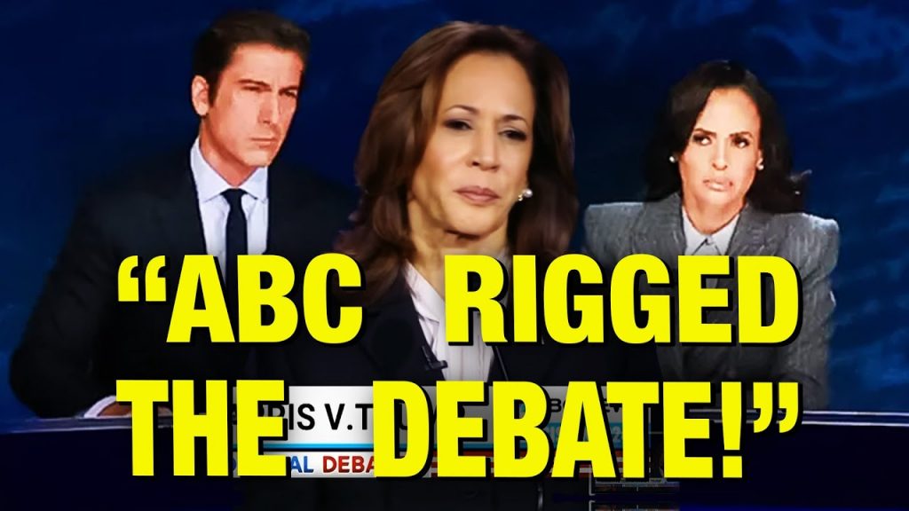 “ABC RIGGED Debate For Kamala Harris!” – Whistleblower