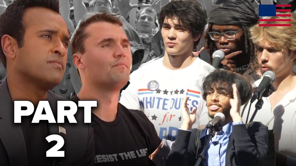 Charlie Kirk & Vivek Ramaswamy Team Up to Take on Liberal Georgia Students