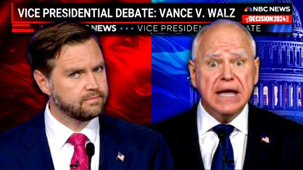 JD Vance CRUSHES Waltz in Democrat Debate DISASTER!!!