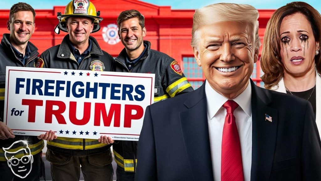 Firefighters Union REFUSES to Back Kamala, Members Support TRUMP | Harris Campaign PANIC