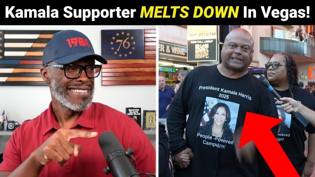 Kamala Supporter MELTS DOWN Over Her Pitiful Track Record! @jamesklug