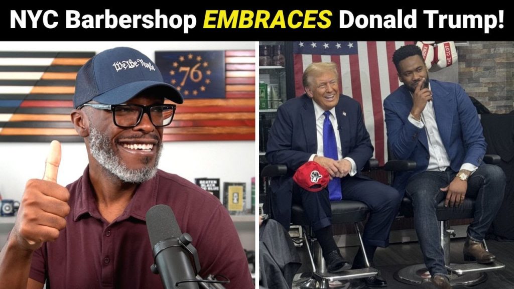 NYC Barbershop EMBRACES Donald Trump… But There Are SOME Haters!