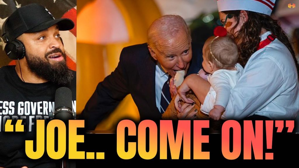 Joe Biden Caught Biting Babies Again During Halloween Event at the White House!