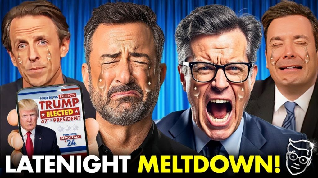 Late Night Hosts Cry Salty Tears Of RAGE After Trump Landslide VICTORY, Kimmel CRYING On-Air SEETHE