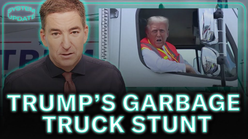 What Trump’s Garbage Truck Stunt Reveals About His Personality & The Media In 2024