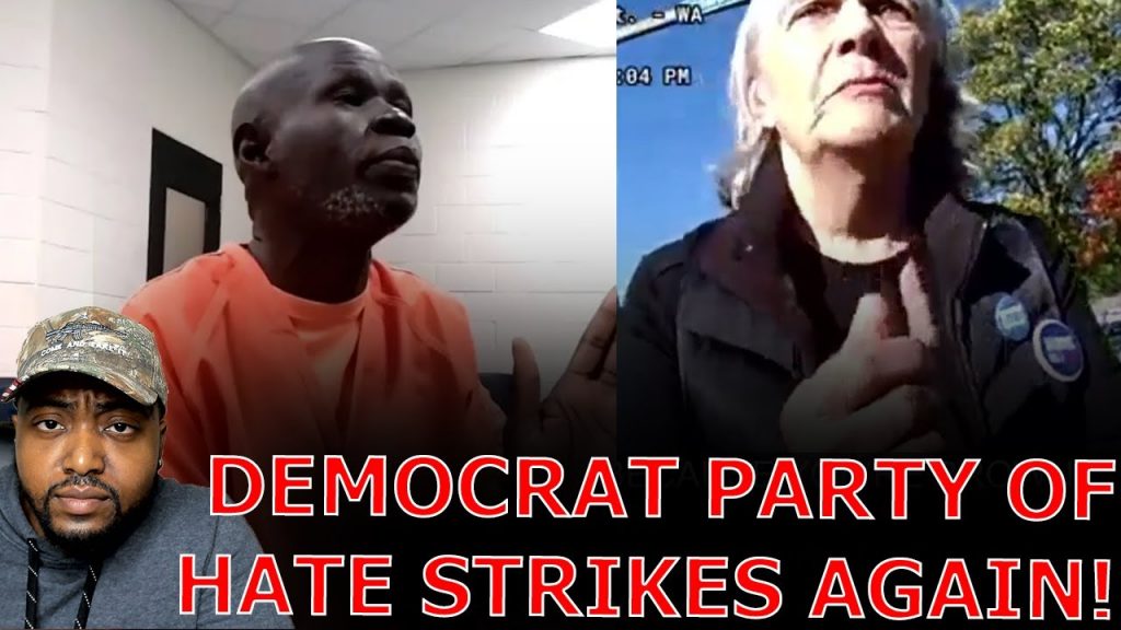 Black Liberal Almost Stabs White Man To Death Over Biden Declaring Trump Supporters Are Garbage!